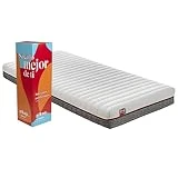 PIKOLIN Colchón PIKUP Kids by I para niños I Espuma HR y Fibra atérmica I con Funda Lavable I 20cm I 90x190