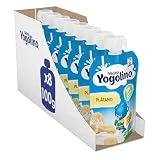 Nestlé Yogolino Lácteo infantil Plátano, Desde 6 Meses, 8 Bolsitas de 100 g