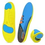 Plantillas Metatarsalgia Running, DynWalker Plantillas Gel Hombre Trabajo para Trabajo de Pie, Desplazamientos y Caminar, Reduce la Fatiga del Pie, S