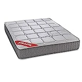 PIKOLIN Colchón 135x190 de muelles ensacados visco, firmeza Alta, Reversible, máxima Calidad, Alto 27 cm - Colchones Troas