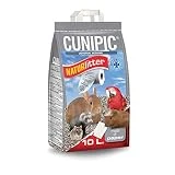 CUNIPIC Naturlitter - Lecho Ecológico de Papel, 10 litros - Lecho para Conejos Cobayas Chinchillas Roedores- Papel Absorbente