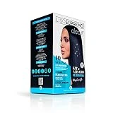 Alea Kit Liso Supremo, Blanco, Azul Y Negro