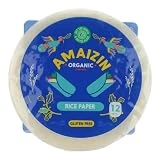 Papel de arroz para rollitos Amaizin, 12 tortitas