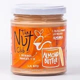 Crema de almendras nacionales 225gr | The Nut Club | 100% Almendra. Vegano, sin azúcares añadidos. Sin aceite de palma. 100% natural
