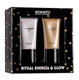 Atashi | Cofre de Belleza Ritual Energía & Glow | K-Bioferment Therapy Cream + DD Cream Tono Medio SPF15 | Piel Saludable, Fortalecida, Hidratada y Luminosa | 50ml + 50ml
