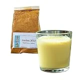 Leche dorada premium (leche de cúrcuma) - Condimento natural de cúrcuma con especias exóticas para un placer calmante