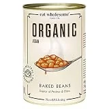 Eat Wholesome Food Co. - Eat Wholesome Frijoles horneados Ecológicas, 400 g (Paquete de 12)