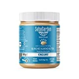 Seba Garden Mantequilla de almendras blanqueada, 500 g, sin sal, sin azúcar, sin gluten, sin maní, vegana, paleo