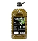 OLEOESTRELLA - Aceite De Oliva Virgen Extra Picual de Jaén | Ideal Para Cocinar, Amarga y Pica Procedente de Cooperativa Familiar