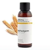 ORGÁNICO - Aceite vegetal GERMEN DE TRIGO - 50mL - 100% Puro, Natural, Prensado en frío y Certificado AB - AROMA LABS (Marca Francesa)