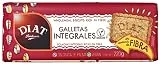 DIAT Radisson - Galletas Integrales con Fibra | Vegan y Muy Bajas en Sal | con Azúcar Moreno | Galletas sin Huevo y sin Lactosa | Alto Contenido en Fibra