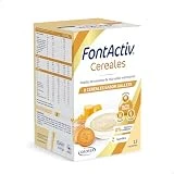 FontActiv 8 Cereales Galleta | Papilla de cereales de alto valor nutricional para adultos y mayores con arroz, avena, maíz y más - 500g