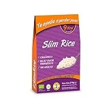 Slim Pasta - Arroz de Konjac - 270 g - Sin Calorías ni Carbohidratos - Ideal para Dietas Keto y Low Carb - Apto para Veganos - Elaborado con Agua Purificada, Fibra de Avena y Harina de Konjac