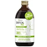 DETOX - DRENANTE EXTRA FUERTE - Potente Fórmula Natural - Potenciato con Diente de León - 11 Plantas Naturales - Diurético Depurativo Antioxidante Fuerte- Líquido - 500 ML -Fórmula Innovadora