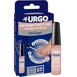 Urgo - Treat & Color Filmogel - Tratamiento de los hongos en las uñas (onicomicosis o micosis de la uña) - Fórmula 2 en 1 anti-hongos con color nude - Frasco de 4 ml