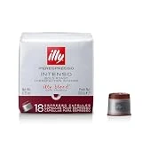 Illycaffè Cápsulas Café Iperespresso Tueste INTENSO, 6 cubos de 18 cápsulas, total 108 cápsulas