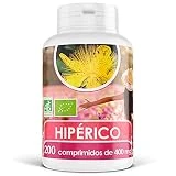 Hipérico (Hierba de San Juan) Orgánico - 400 mg - 200 comprimidos en Pastilla