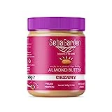 Seba Garden Mantequilla de almendras, 100% almendras, 100% almendras, paleo, apto para keto, sin azúcar añadido