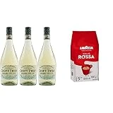 Croft Twist Fino Spritz – 3 botellas de 750 ml – Total: 2250 ml + Lavazza Café en Grano Espresso Qualità Rossa, Paquete de 1 Kg