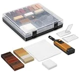 Meltrck Kit de reparación para azulejos y madera – 11 tonos de color – Reparación fácil de azulejos, laminado, parquet y suelos de vinilo