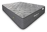 Matnature | Platinum | Colchón Gran Confort Pro Múltiple Descanso | Muelles Ensacados y Viscoelástica | Altura 30 cm | Transpirable, Antideslizante y Antiácaros (90 x 190 cm)