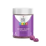 Jelly Pills Gominolas de Melatonina y Vitamina B6 Niños - Sin Azúcares Añadidos - 0,5 mg dosis diaria para Dormir Bien - 70 Gominolas Veganas sabor frutas del bosque