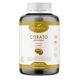 Potasio 240 capsulas | Altamente dosificado: 2820mg por dosis diaria, de los cuales 1015mg son Potasio puro | Mineral esencial para la función muscular y el funcionamiento del sistema nervioso