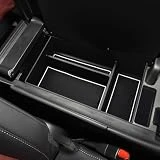 YEE PIN Caja de almacenamiento para Lexus NX 2 2022+ organizador de consola central, bandeja para apoyabrazos organizador accesorios con alfombrilla antideslizante