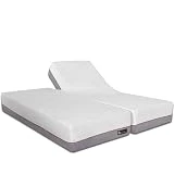 VentadeColchones - Colchones para Camas articuladas gemelares en H – Modelo Visco 8 Air, 180 x 190 cm (2 uds. 90x190cm)
