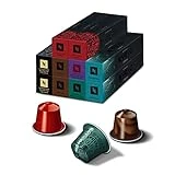Nespresso Original Cápsulas de Café, 100 Unidades (Pack Discovery con 6 Variedades de Café) para Máquina de Café, Cafetera. Descubre tu gama de cafés preferida