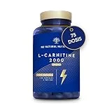 L CARNITINA Natural 2000 mg, Quemagrasas Potente Para Adelgazar, 150 Cápsulas 75 días, Pre Workout Gym, Mejora Energía, Resistencia y Rendimiento. Vegetales. Vegano, N2 Natural Nutrition