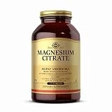 Solgar | Citrato de Magnesio | Ayuda a la Función Muscular | Reduce Cansancio y Fatiga | 120 Comprimidos