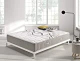 Colchón muelles 150x200 cm Visco Spring - Altura +/- 26 cm - Sistema de muelles ensacados - Espumación HR Viscosoft de Alta Densidad - Sistema Innovador Multicapa - Multizona de Confort