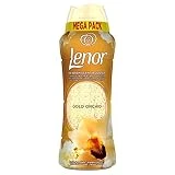 Lenor Unstoppables Perlas Lavadora Perfumadas, 42 Lavados, 570 g, Perlas Suavizante Para Ropa , Potenciador de Frescor para el Lavado, Fragancia Orquidia Dorada