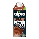 Alpro Bebida Vegetal de Soja con Proteína Sabor Chocolate 8 x 0.75L
