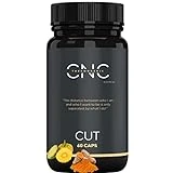 Quemagrasas Potente CUT, Pastillas para Adelgazar, Control del Apetito en 3-4 semanas, L-Carnitina Carnipure, Garcinia, Bioperine, Curcuma, Respaldado por Estudios Clínicos