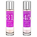 Set de 2 Perfumes Caravan Para Mujer Nº45 y Nº 31