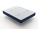SIMPUR: Colchón Real Confort 150x190 cm | Reversible | Altura +/- 25 cm | Firmeza 7,5/10 | Doble Cara Invierno/Verano | Sistema Visco Soft Adaptable | Sistema multicapas | 9 Zonas de Descanso