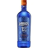 LARIOS 12 ginebra premium Mediterránea con flor de azahar botella 70 cl