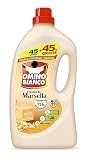 Omino Bianco Detergente Líquido Marsella 45 Dosis + 45% Gratis, 2640ml