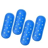 Luxja Paquetes de Hielo para Bolsa de Insulina, Gel Frío Reutilizable para Estuche de Diabetes (Paquete de 4)