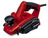 Einhell Cepillo eléctrico con cable TC-PL 750, 750W, 240 V, profundidad de 2 mm, eje de la cuchilla grande, Incluye tope de profundidad, Cuchilla giratoria, Negro, Rojo, (L x B x H) 261 x 158 x 174 mm