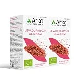 Arkopharma Arkocápsulas Levadura Roja de Arroz, 90 Cápsulas Pack x2, Salud de Corazón, 100% Vegetal, Controlar Niveles de Colesterol, Complemento Alimenticio