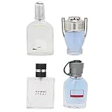 Set de 4 25ml Perfume para hombre Fragancia natural de larga duración Juego de perfume en aerosol para hombre Regalo