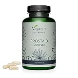 Próstata Vegavero | Saw Palmetto (45% Ácidos Grasos) | Para 3 meses | Con Ortiga Verde, Epilobio, Calabaza | Salud Vías Urinarias | 180 Cápsulas | Vegano
