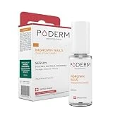 PODERM - UÑAS ENCARNADAS TRATAMIENTO EMOLIENTE 2en1 | Alivia el dolor, previene infecciones | Lubrica la uña y suaviza los callos | Solución profesional para pies y manos | Hecho en Suiza