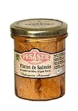 Lomos de Salmón Salvaje PESASUR Aceite de Oliva Virgen Extra Ecológico Tarro Vidrio [Pack 2 ud x 195 g]