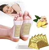 Parches Detox para Pies,Kapmore 100 PCS Parches para Pies Parches Pies Desintoxicantes para Eliminar Toxinas Corporales Mejoran Sueño