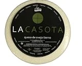 1/2 Queso La Casota de oveja tierno - SIN LACTOSA. El manchego artesano más premiado de Castilla La Mancha. Ideal para regalar.