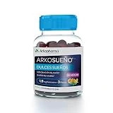 Arkopharma Arkosueño Dormigummies 30 Gominolas Sin Azúcar, Conciliar Sueño Fácilmente, 1,9mg Melatonina, Melisa, Tila y Amapola de California Para Dormir, Vegano